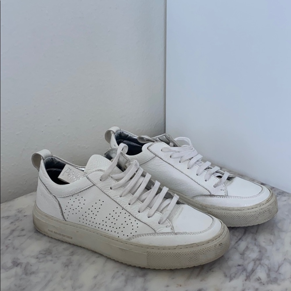 P448 WHITE SNEAKERS